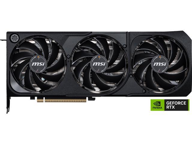 MSI - NVIDIA GeForce GeForce RTX 5080 16G SHADOW 3X OC 16GB GDDR7 PCI Express Gen 5 Graphics Card - Black - image 3