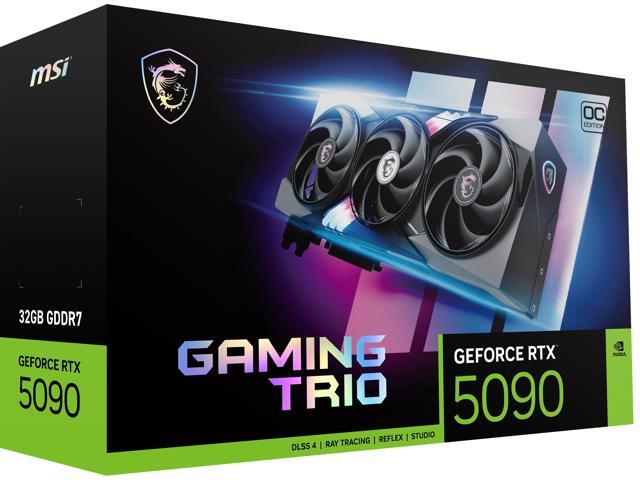 MSI - NVIDIA GeForce GeForce RTX 5090 32G GAMING TRIO OC 32GB GDDR7 PCI Express Gen 5 Graphics Card - Black - image 12