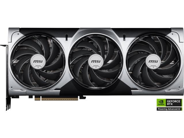 MSI - NVIDIA GeForce GeForceRTX 5090 32G VENTUS 3X OC 32GB GDDR7 PCI Express Gen 5 Graphics Card - Black - image 3