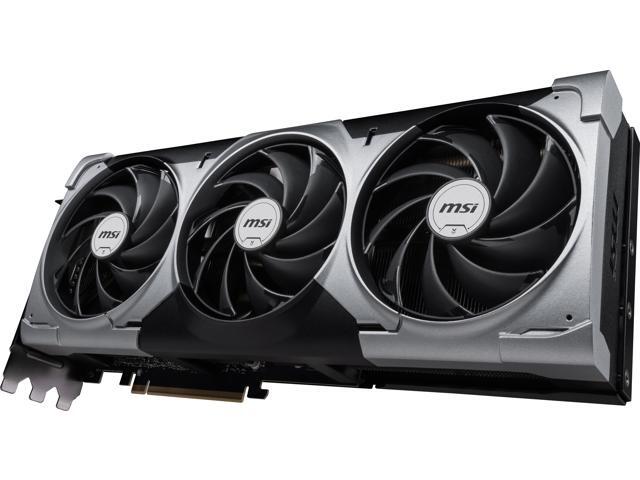 MSI - NVIDIA GeForce GeForceRTX 5090 32G VENTUS 3X OC 32GB GDDR7 PCI Express Gen 5 Graphics Card - Black - image 4