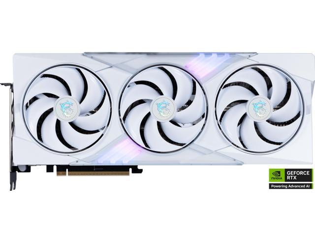 MSI - NVIDIA GeForce RTX 5070 TI 16G GAMING TRIO OC 16GB GDDR7 PCI Express Gen 5 Graphics Card - White - image 3