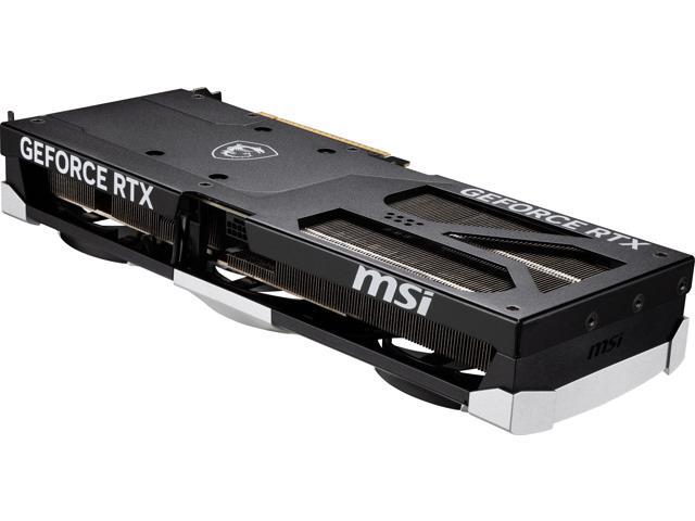 MSI - NVIDIA GeForce GeForce RTX 5070 TI 16G VENTUS 3X OC 16GB GDDR7 PCI Express Gen 5 Graphics Card - Black - image 6