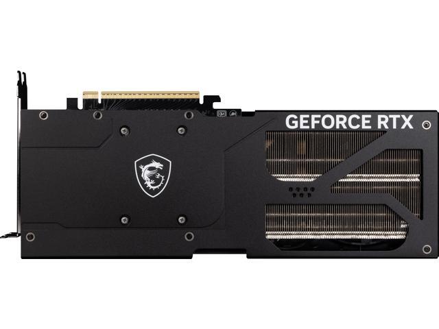 MSI - NVIDIA GeForce GeForce RTX 5070 TI 16G VENTUS 3X OC 16GB GDDR7 PCI Express Gen 5 Graphics Card - Black - image 7