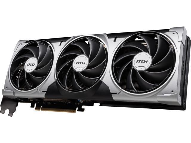 MSI - NVIDIA GeForce GeForce RTX 5070 TI 16G VENTUS 3X OC 16GB GDDR7 PCI Express Gen 5 Graphics Card - Black - image 8