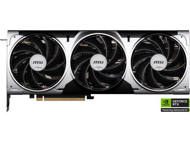 MSI - NVIDIA GeForce GeForce RTX 5070 TI 16G VENTUS 3X OC 16GB GDDR7 PCI Express Gen 5 Graphics Card - Black - image 3