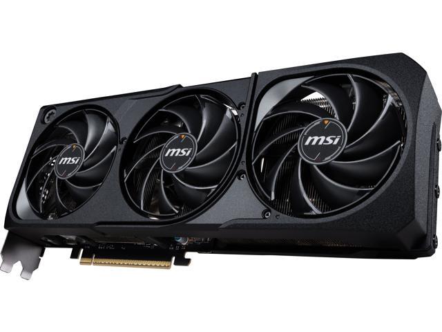 MSI - NVIDIA GeForce GeForce RTX 5070 TI 16G SHADOW 3X OC 16GB GDDR7 PCI Express Gen 5 Graphics Card - Black - image 4