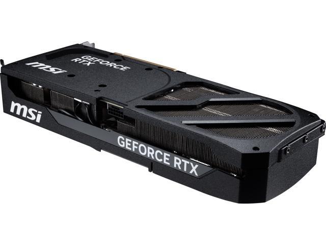 MSI - NVIDIA GeForce GeForce RTX 5070 TI 16G SHADOW 3X OC 16GB GDDR7 PCI Express Gen 5 Graphics Card - Black - image 8