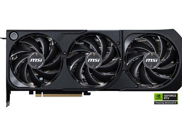 MSI - NVIDIA GeForce GeForce RTX 5070 TI 16G SHADOW 3X OC 16GB GDDR7 PCI Express Gen 5 Graphics Card - Black - image 3