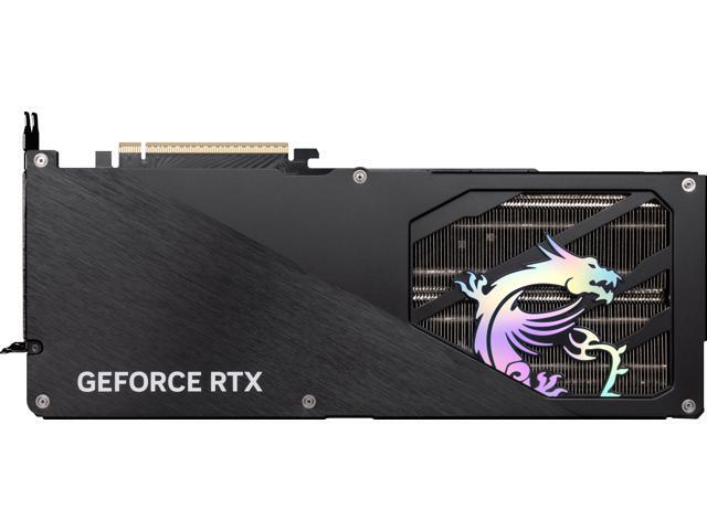 MSI - NVIDIA GeForce RTX 5070 12G GAMING TRIO OC 12GB GDDR7 PCI Express Gen 5 Graphics Card - Black - image 4