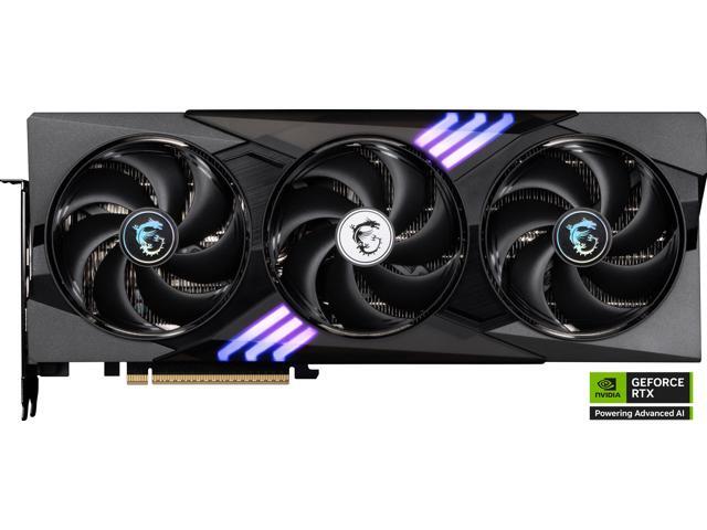 MSI - NVIDIA GeForce RTX 5070 12G GAMING TRIO OC 12GB GDDR7 PCI Express Gen 5 Graphics Card - Black - image 3