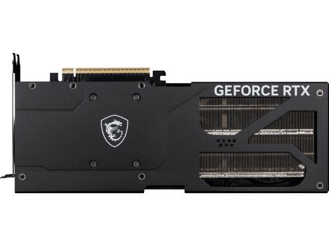 MSI - NVIDIA GeForce RTX 5070 12G VENTUS 3X OC 12GB GDDR7 PCI Express Gen 5 Graphics Card - Black - image 4