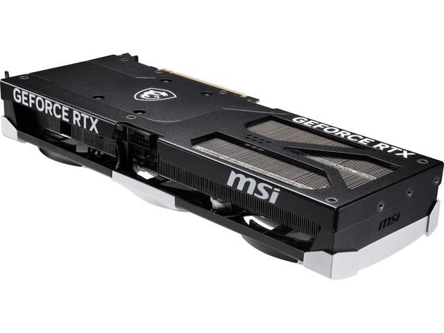 MSI - NVIDIA GeForce RTX 5070 12G VENTUS 3X OC 12GB GDDR7 PCI Express Gen 5 Graphics Card - Black - image 9