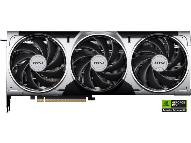 MSI - NVIDIA GeForce RTX 5070 12G VENTUS 3X OC 12GB GDDR7 PCI Express Gen 5 Graphics Card - Black - image 3