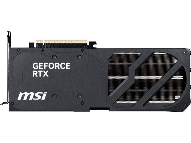 MSI - NVIDIA GeForce RTX 5070 12G SHADOW 3X OC 12GB GDDR7 PCI Express Gen 5 Graphics Card - Black - image 4