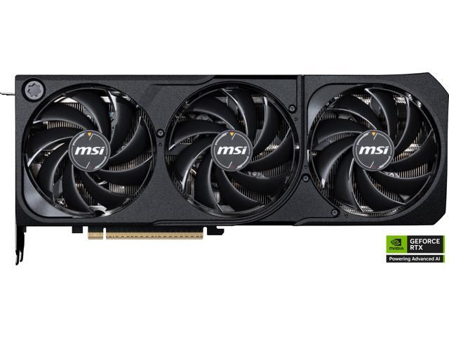 MSI - NVIDIA GeForce RTX 5070 12G SHADOW 3X OC 12GB GDDR7 PCI Express Gen 5 Graphics Card - Black - image 3