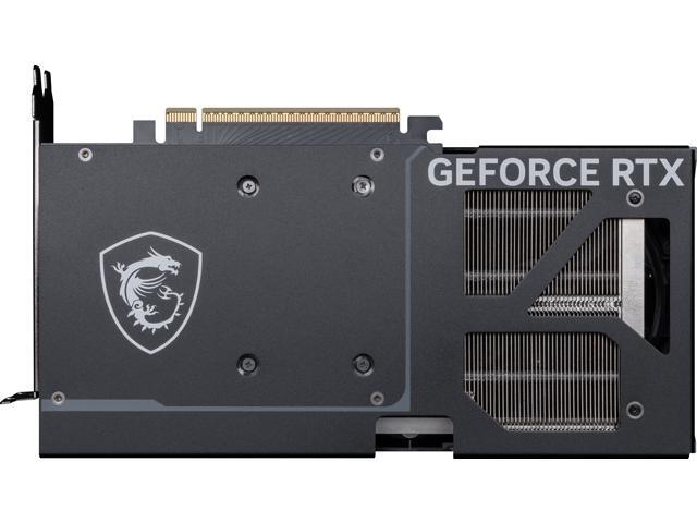 MSI - NVIDIA GeForce RTX 5070 12G VENTUS 2X OC 12GB GDDR7 PCI Express Gen 5 Graphics Card - Black - image 4
