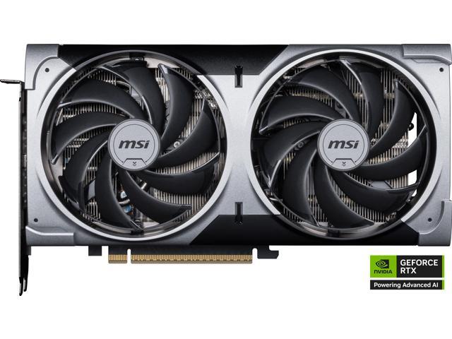 MSI - NVIDIA GeForce RTX 5070 12G VENTUS 2X OC 12GB GDDR7 PCI Express Gen 5 Graphics Card - Black - image 3