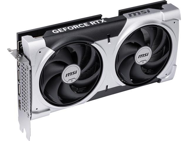 MSI - NVIDIA GeForce RTX 5060 Ti 8G VENTUS 2X OC PLUS 8GB GDDR7 PCI Express Gen 5 Graphics Card - Black - image 8