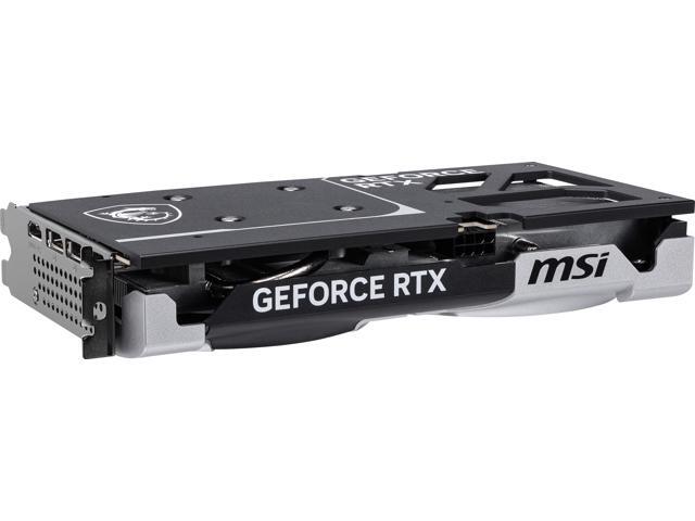 MSI - NVIDIA GeForce RTX 5060 Ti 8G VENTUS 2X OC PLUS 8GB GDDR7 PCI Express Gen 5 Graphics Card - Black - image 9