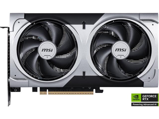 MSI - NVIDIA GeForce RTX 5060 Ti 8G VENTUS 2X OC PLUS 8GB GDDR7 PCI Express Gen 5 Graphics Card - Black - image 3