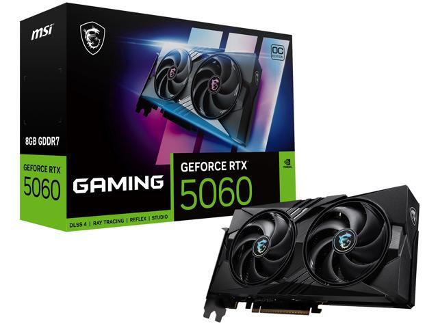 MSI - NVIDIA GeForce RTX 5060 8G GAMING OC 8GB GDDR7 PCI Express Gen 5 Graphics Card - Black - image 12
