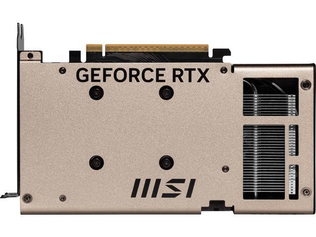 MSI - NVIDIA GeForce RTX 5060 8G INSPIRE 2X OC 8GB GDDR7 PCI Express Gen 5 Graphics Card - Black - image 4