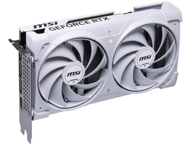 MSI - NVIDIA GeForce RTX 5060 8G VENTUS 2X OC 8GB GDDR7 PCI Express Gen 5 Graphics Card - White - image 7