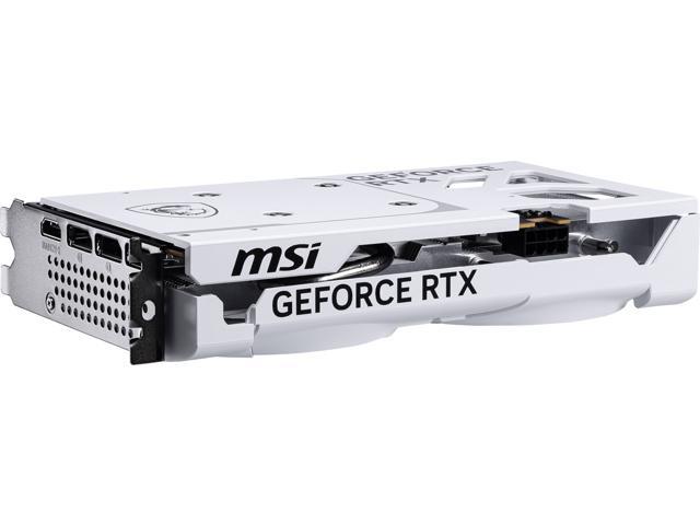 MSI - NVIDIA GeForce RTX 5060 8G VENTUS 2X OC 8GB GDDR7 PCI Express Gen 5 Graphics Card - White - image 8