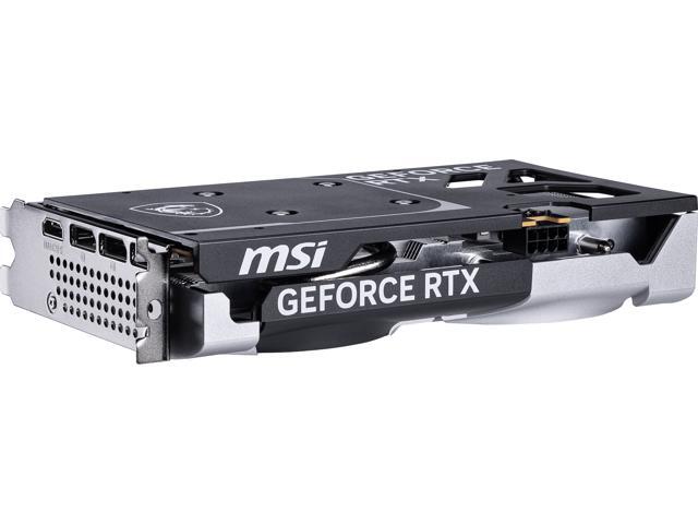 MSI - NVIDIA GeForce RTX 5060 8G VENTUS 2X OC 8GB GDDR7 PCI Express Gen 5 Graphics Card - Black - image 8