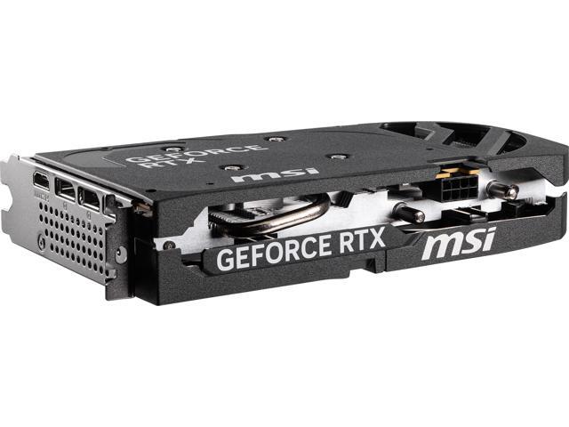 MSI - NVIDIA GeForce RTX 5060 8G SHADOW 2X OC 8GB GDDR7 PCI Express Gen 5 Graphics Card - Black - image 8