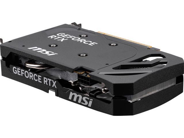 MSI - NVIDIA GeForce RTX 5060 8G SHADOW 2X OC 8GB GDDR7 PCI Express Gen 5 Graphics Card - Black - image 9