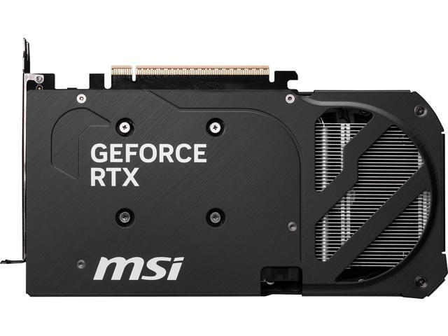 MSI - NVIDIA GeForce RTX 5060 Ti 16G SHADOW 2X OC PLUS 16GB GDDR7 PCI Express Gen 5 Graphics Card - Black - image 4