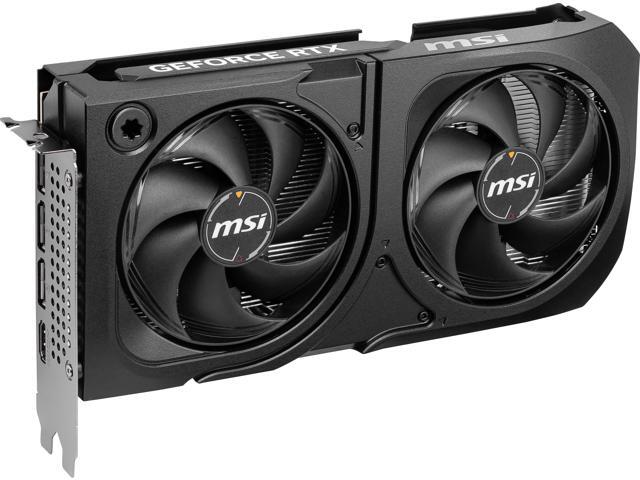 MSI - NVIDIA GeForce RTX 5060 Ti 16G SHADOW 2X OC PLUS 16GB GDDR7 PCI Express Gen 5 Graphics Card - Black - image 7