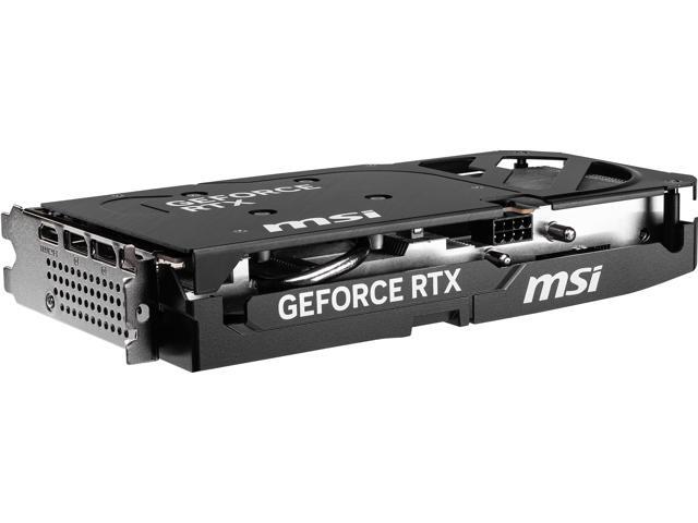 MSI - NVIDIA GeForce RTX 5060 Ti 16G SHADOW 2X OC PLUS 16GB GDDR7 PCI Express Gen 5 Graphics Card - Black - image 8