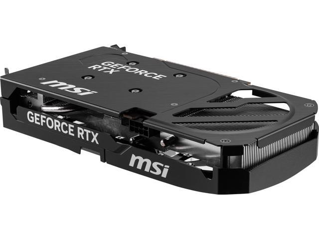 MSI - NVIDIA GeForce RTX 5060 Ti 16G SHADOW 2X OC PLUS 16GB GDDR7 PCI Express Gen 5 Graphics Card - Black - image 9