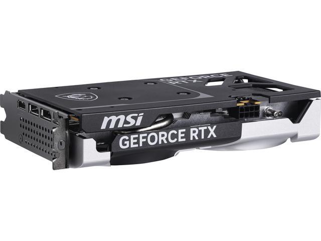 MSI - NVIDIA GeForce RTX 5050 8G VENTUS 2X OC 8GB GDDR6 PCI Express Gen 5 Graphics Card - Black - image 8