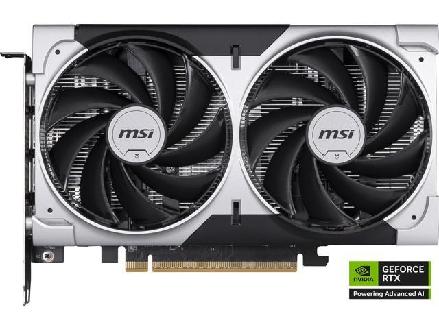 MSI - NVIDIA GeForce RTX 5050 8G VENTUS 2X OC 8GB GDDR6 PCI Express Gen 5 Graphics Card - Black - image 3