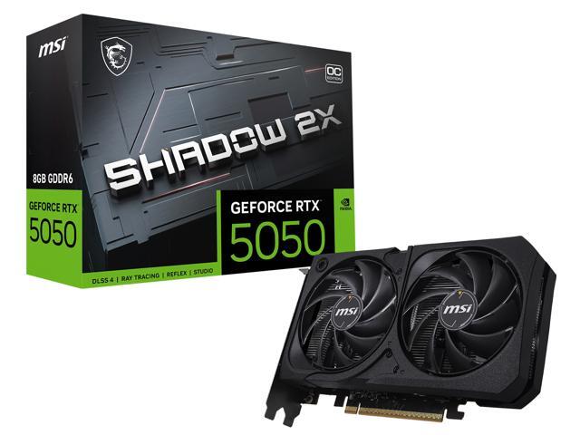 MSI - NVIDIA GeForce RTX 5050 8G SHADOW 2X OC 8GB GDDR6 PCI Express Gen 5 Graphics Card - Black - image 12