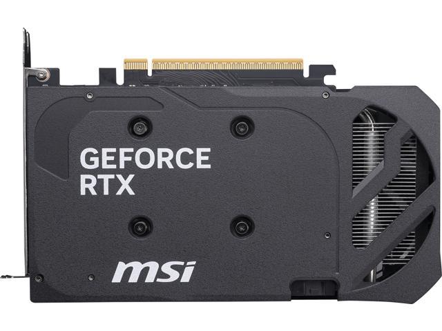 MSI - NVIDIA GeForce RTX 5050 8G SHADOW 2X OC 8GB GDDR6 PCI Express Gen 5 Graphics Card - Black - image 4