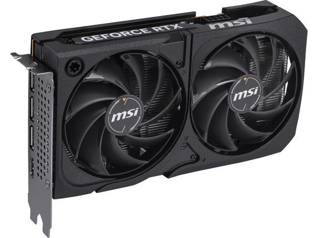MSI - NVIDIA GeForce RTX 5050 8G SHADOW 2X OC 8GB GDDR6 PCI Express Gen 5 Graphics Card - Black - image 7