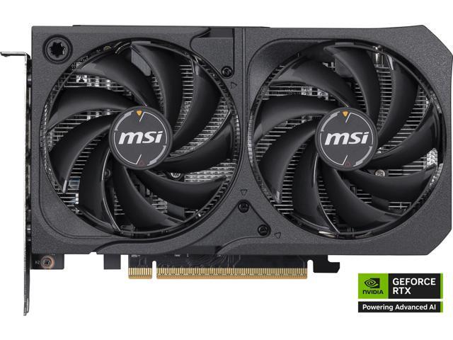MSI - NVIDIA GeForce RTX 5050 8G SHADOW 2X OC 8GB GDDR6 PCI Express Gen 5 Graphics Card - Black - image 3