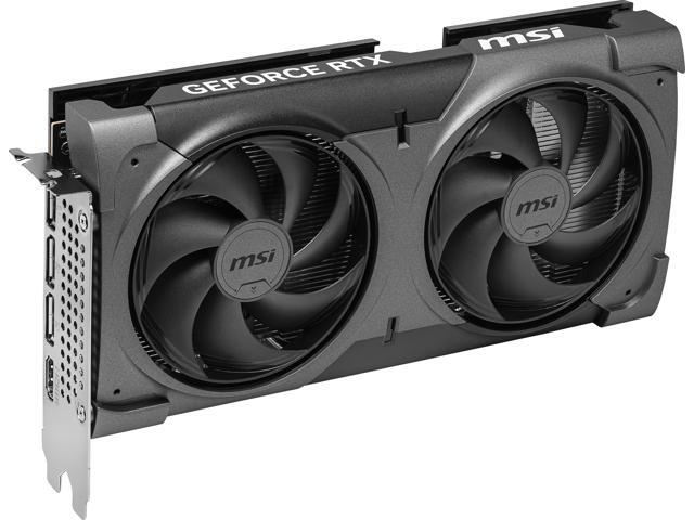 MSI - NVIDIA GeForce RTX 5060 Ti 8GB GDDR7 VENTUS 2X OC PLUS PCI Express 5.0 Graphics Card - Black - image 7