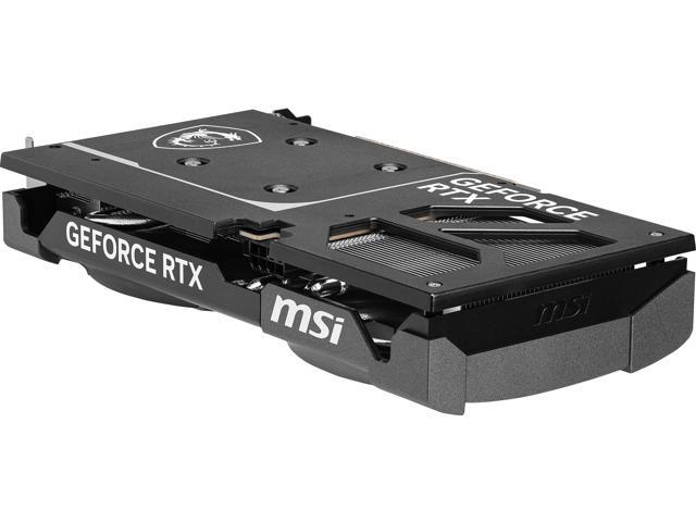 MSI - NVIDIA GeForce RTX 5060 Ti 8GB GDDR7 VENTUS 2X OC PLUS PCI Express 5.0 Graphics Card - Black - image 9