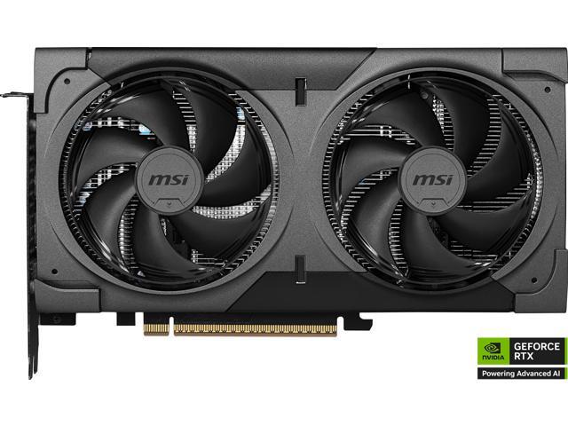 MSI - NVIDIA GeForce RTX 5060 Ti 8GB GDDR7 VENTUS 2X OC PLUS PCI Express 5.0 Graphics Card - Black - image 3