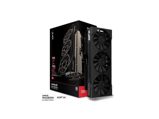 XFX - Swift AMD Radeon RX 9070 OC 16GB GDDR6 PCI Express 5.0 Gaming Graphics Card - Black - image 6