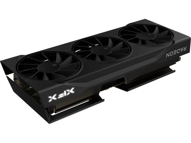 XFX - Swift AMD Radeon RX 9070 OC 16GB GDDR6 PCI Express 5.0 Gaming Graphics Card - Black - image 3
