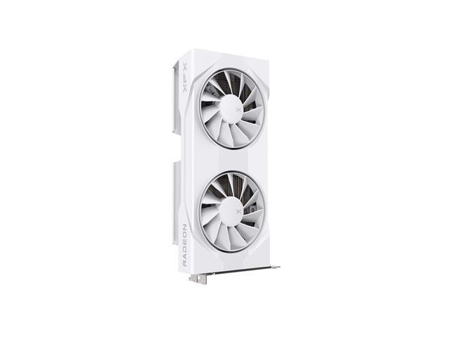 XFX - Swift AMD Radeon RX 9060XT OC Gaming Edition 8GB GDDR6 PCI Express 5.0 Gaming Graphics Card - White - image 5