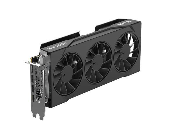 XFX - Swift AMD Radeon RX 9070GRE Triple Fan Gaming Edition with 12GB GDDR6 HDMI 3xDP, AMD RDNA 4 - Black - image 3
