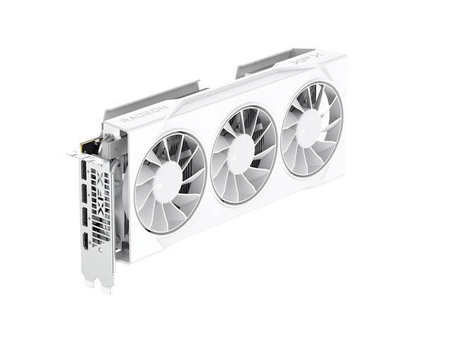 XFX - Swift AMD Radeon RX 9070GRE Triple Fan Gaming Edition with 12GB GDDR6 HDMI 3xDP, AMD RDNA 4 - White - image 6