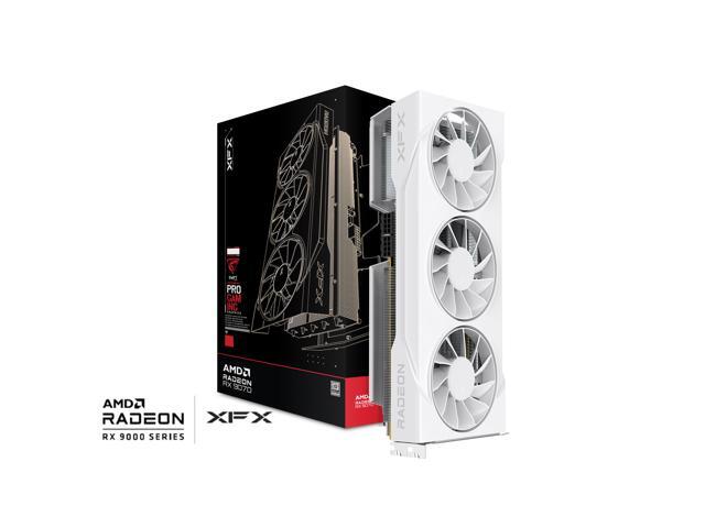 XFX - Swift AMD Radeon RX 9070GRE Triple Fan Gaming Edition with 12GB GDDR6 HDMI 3xDP, AMD RDNA 4 - White - image 11
